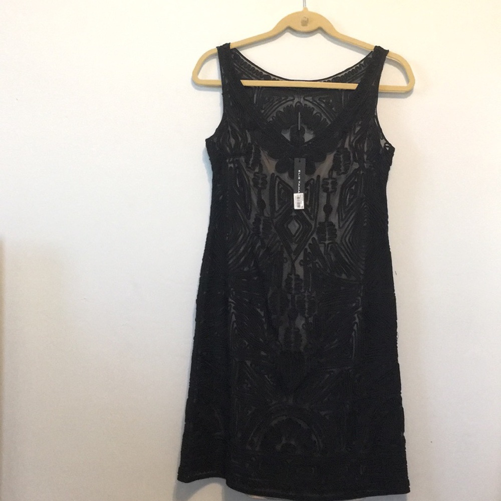 Elie Tahari XS black Nova Dress